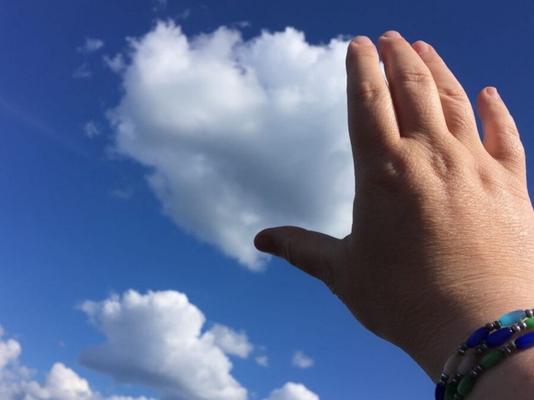 Warum nach den Sternen greifen, wenn die Wolken sind so nah?!