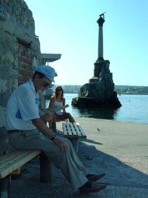 Daria in Sevastopol with Vlad&#;s COMBLOC Black Sea Navy