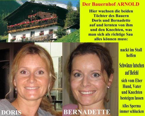 BERNADETTE und DORIS: Die besten Schweine von Almbauer Arnold