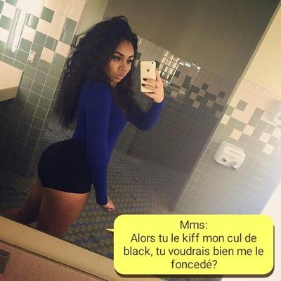 french caption (français) gros cul de blackette