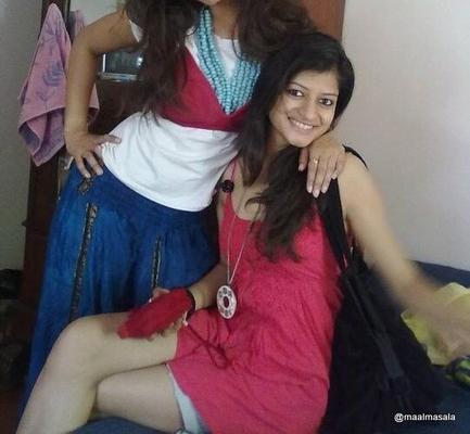 Nisha - Pics of Slim desi indian girl exposed