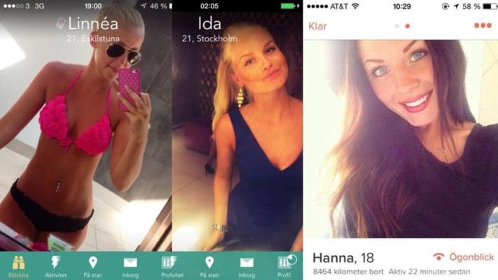 Chicas suecas de Tinder