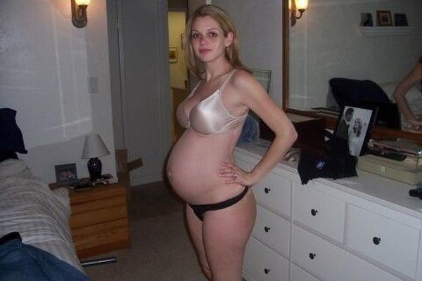 Pregnant Blonde And Cute