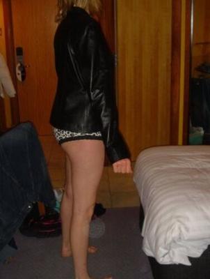 MY MILF tries on her new JACKET and removes her knickers