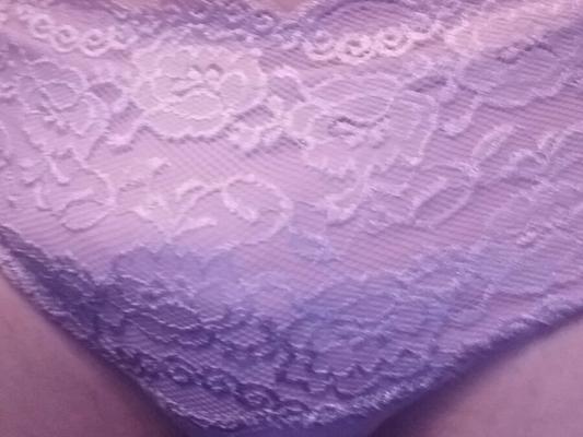 Cock in Lavender Lace