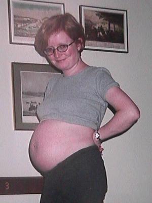 My wife when she was pregnant