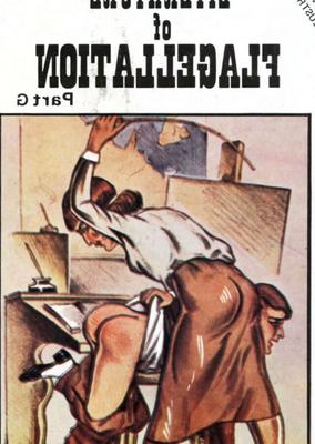 Literatura de Flagelação - Livros Vintage UK Spanking-BDSM