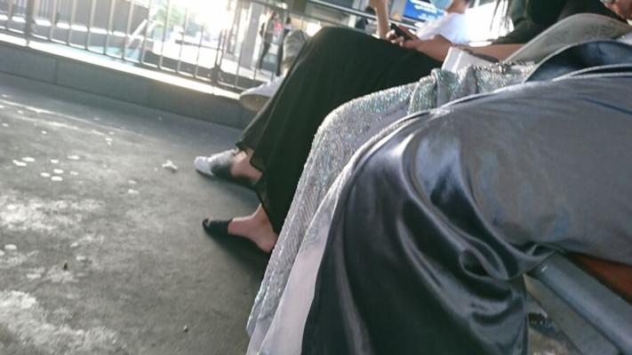 Magnifiques pieds hijab