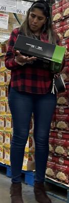 Costco Sightings - Latina MILF w/Lumberjack Shirt