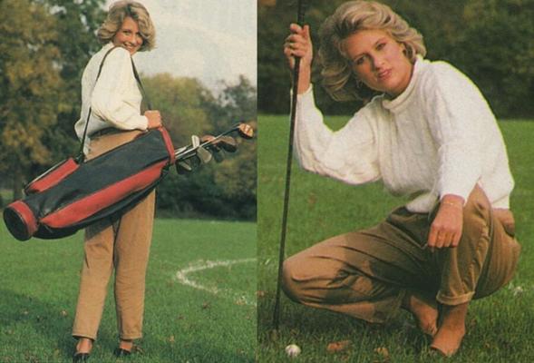 Donna Methven petite amie de Tony Jacklin [golfeur britannique]