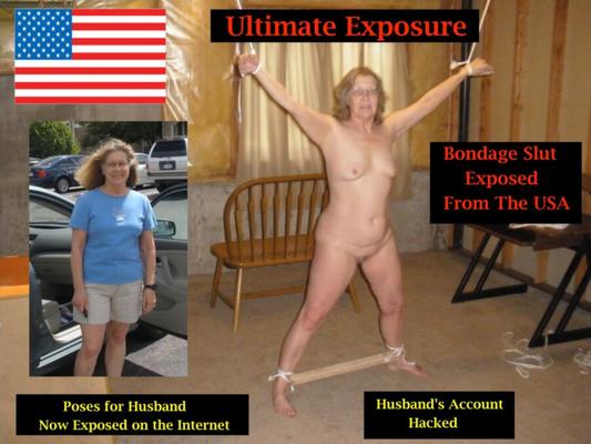 Ultimate Exposure Wife Exposed in Bondage From the USA