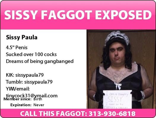 Sissy Paula wants to be exposed