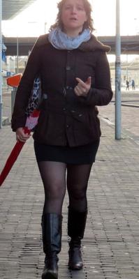 Street Pantyhose # Euro Cunts