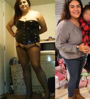 Before/After Pantyhose