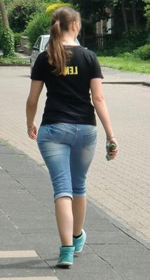 Offene Mädchen Teen Street Voyeur