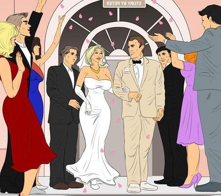 Mon gangbang de nuit de noces [russe]