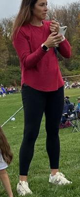 Brunette Soccer Mom