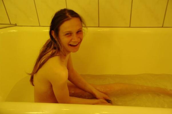 Katja dans la Wanne