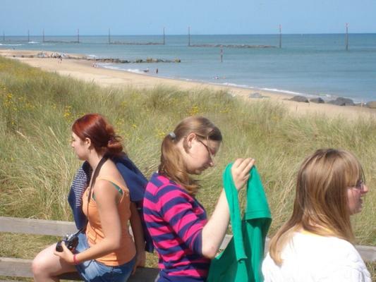 Quelques candidés de Waxham Beach, Norfolk