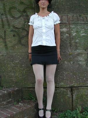 Agnes german teen in Pantyhose (Wasser)