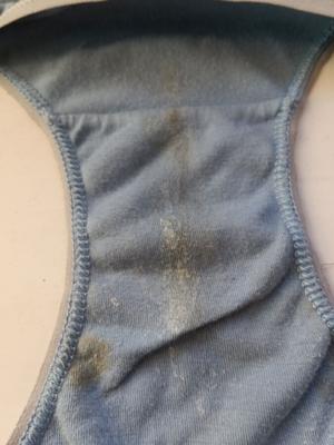 Nerdy Girl&#;s Discharge Stained Knickers Dirty Panties