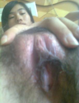 Hairy Asian Selfie