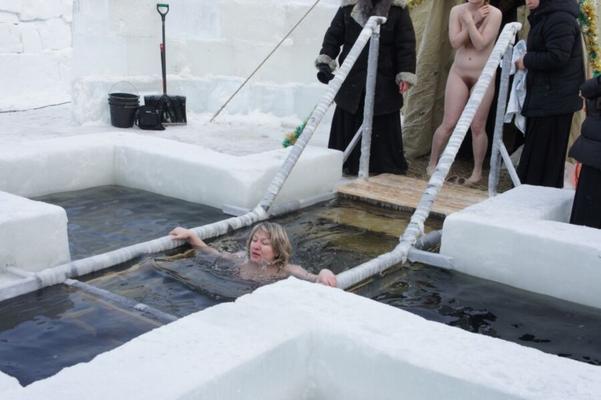 Baigneurs de glace