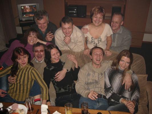 Russian swingers party