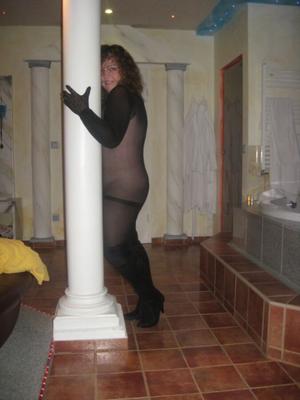 Catsuit de MILF alemana