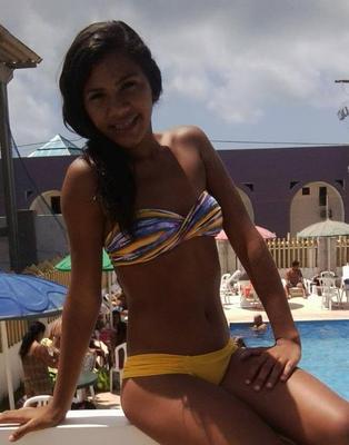 biquíni,adolescente.piscina