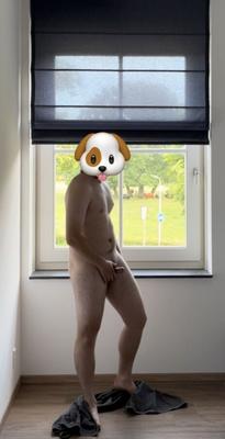 me masturbating in front of the window