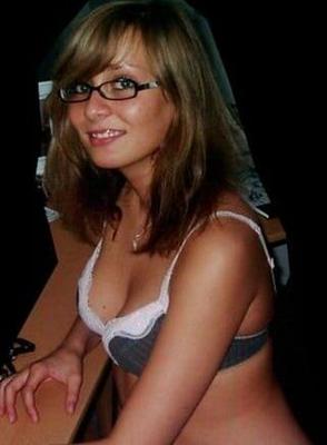 Hot German Blonde Glasses Teen