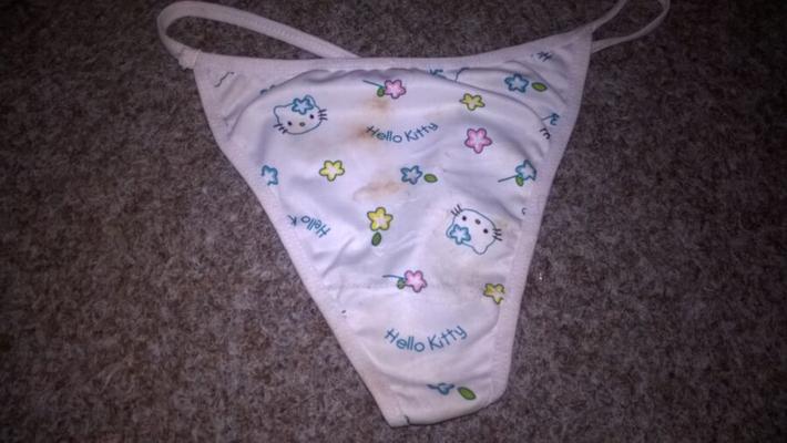 hello kitty dirty panties