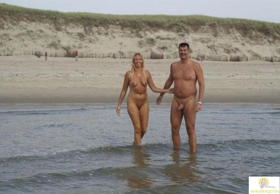 Man with Wive @ Nude Beach