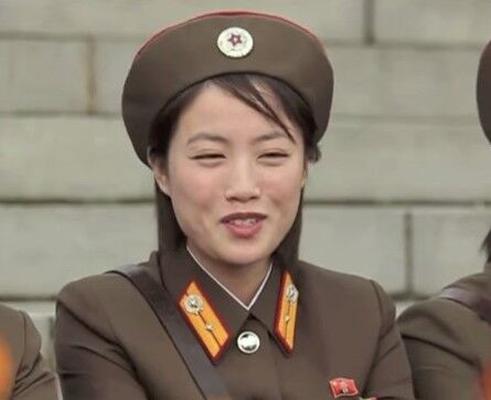 North Korean girl soldier