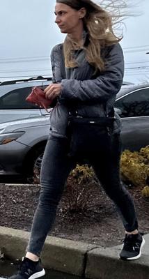 Costco Sighting - MILF in Black Jeans with Red Wallet Walking In