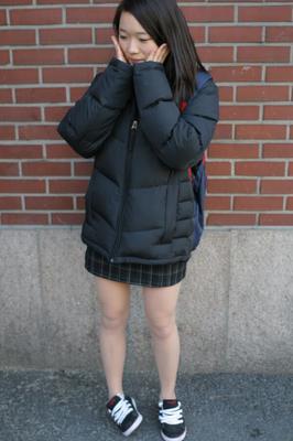 Korean school girl