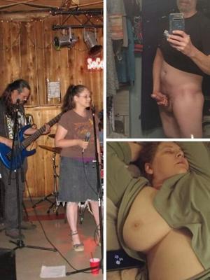 Local Singer Stitched Naked With Band