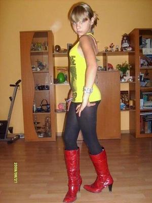 Adolescentes con botas