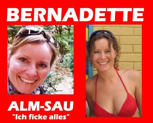 BERNADETTE: die Sau vom Arnoldhof fickt ALLES