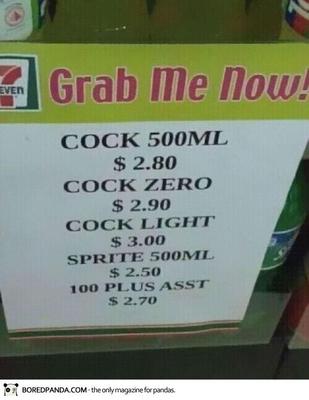 Funny translations