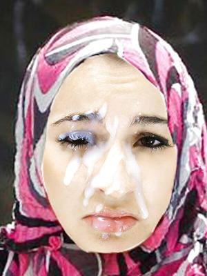 Salope sperme visage arabe hijab filles mendiant pour de la bite