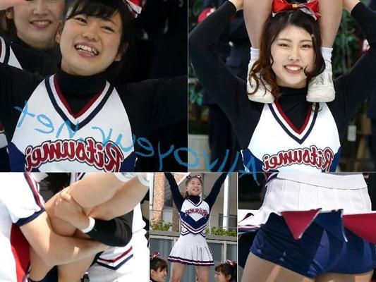 Pom-pom girls Upskirts Japon