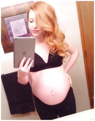 Pregnant teen