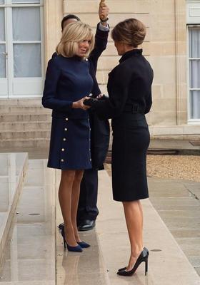 GILF Pantimedias políticas Brigitte Macron (Francia)