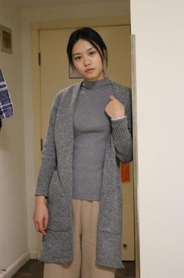 Slim Japanese Cutie Posing