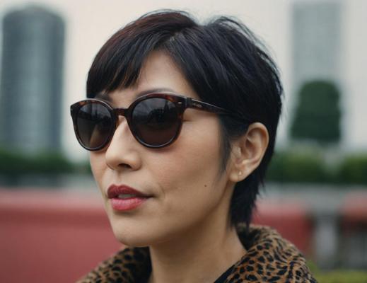 Lunettes de soleil japonaises milfs ai